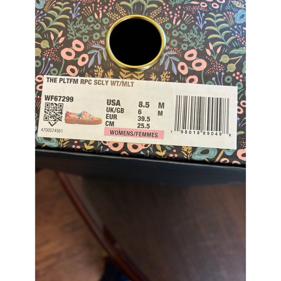 0172 Size 8.5 Keds Triple Kicker with Rifle Paper Company. Brand New. - Picture 10 of 10